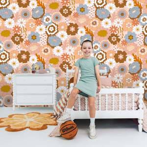 Misslolo Wallpaper: Push the Little Daisies Wallpaper by Miss Lolo
