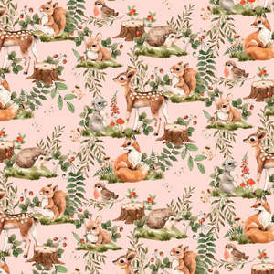 Fabric: The Hungry Squirrel Fabric by Miss Lolo