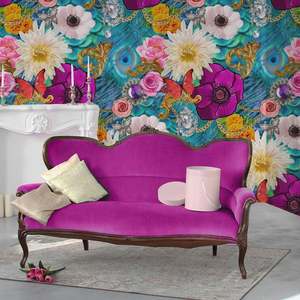 Homepage Featured Collections: Electric Avenue Wallpaper by Miss Lolo