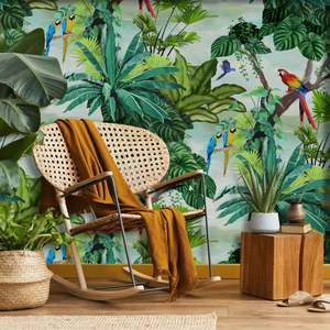 Tropical Macaw Wallpaper by Miss Lolo