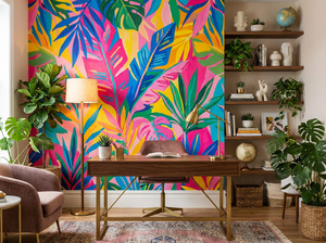 Misslolo Wallpaper: Tropical Burst Wallpaper by Miss Lolo