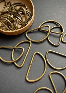 Anitque Brass D Ring - Various