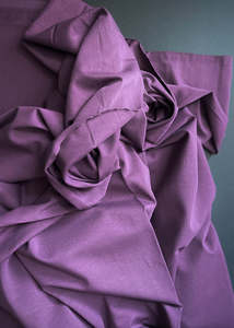 Fabric: Go To Organics - Jersey Knit, Black Tulip