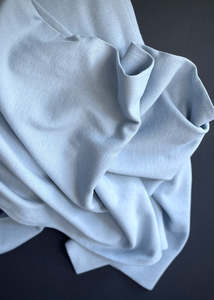 Go To Organics - Cotton Ribbing, Sky Blue