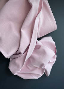 Go To Organics - Cotton Ribbing, Blush Pink