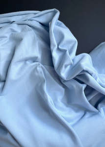 Go to Organics - Cotton Sweat Shirting, Sky Blue