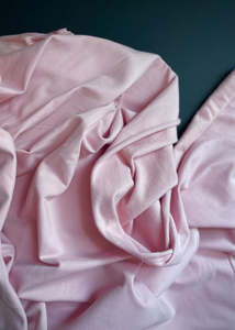 Go to Organics - Cotton Sweat Shirting, Blush Pink
