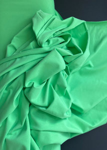 Fabric: Go To Organics - Jersey Knit, Neon Pastel Green