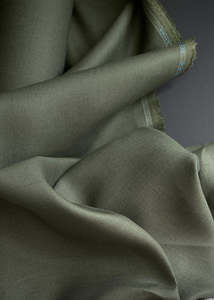 Atelier Belgium Linen Twill - Pesto