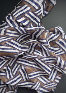 Junction, Silk Chiffon Fabric