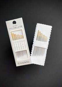 Cosmo Embroidery Needles. Various Sizes