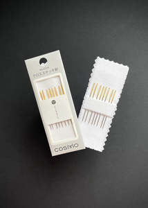 Cosmo Cross Stitch Needles. #6 Medium