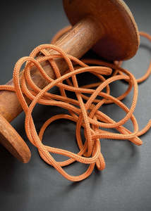 Ribbon Trim: 5mm Acrylic Cord, Autumn