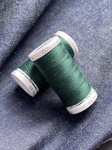 Gutermann Denim Thread. Forest Green 8075