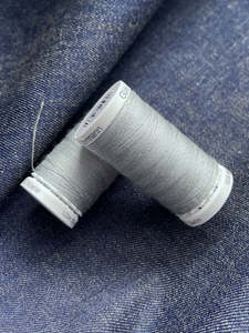 Jeans Denim: Gutermann Denim Thread. Dove Grey 8765