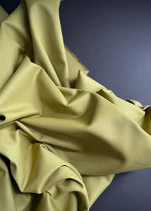 10.5oz Cotton Bull Denim, Pistachio