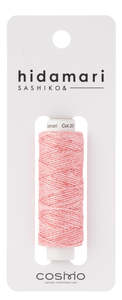 Pure Cotton Sashiko Thread - 30m Candy Pink Variegated