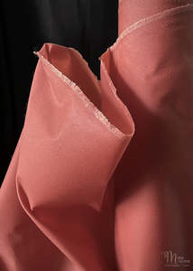 Cotton Drill Canvas: 14oz Burnt Orange Oilskin