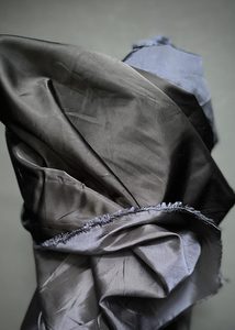 Viscose Modal: Weighty Cupro Lining, Navy Black