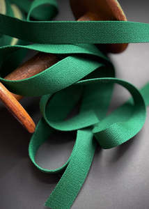 Acrylic Bag Webbing - Hunter Green