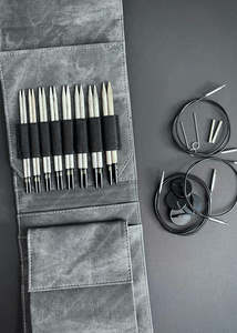 STARTER SET: Lykke 5" Knitting Needle Set, DRIFTWOOD
