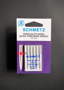 Machine Needles: Schmetz Sewing Machine Needles - Quick Threading 90/14