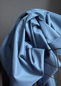 Go To Organics - Cotton Voile, Lake Blue