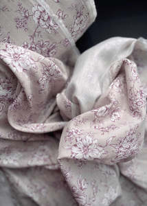 Cotton Double Gauze - Jardin Gris