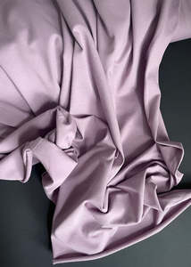 Jersey Knit: Go To Organics - Jersey Knit, Mauve