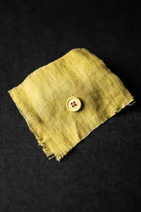 Cotton Button 15mm - Mr Citrus