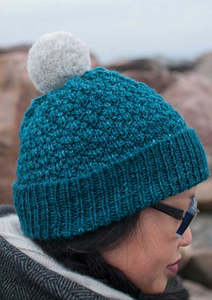 Leuty Hat, Laura Chau. Print Knitting Pattern