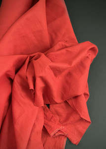 Laundered Linen Cotton - Flame
