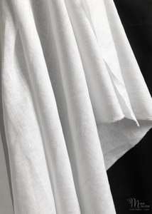 Spring: Laundered Linen Cotton - Bright White