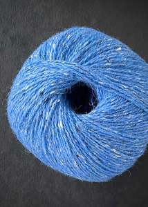 Yarn: Rowan Yarn. Felted Tweed DK. Ciel