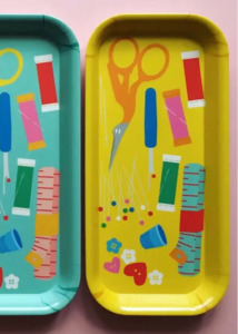 Gifts Under 50: Haberdashery Desk Tidy : Yellow