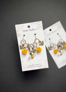 Honey Bee Stitch Marker Set