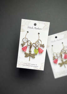 All Gifts: Dragonfly Stitch Marker Set