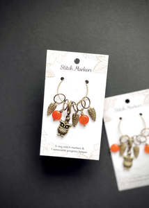 All Gifts: Owl Stitch Marker Set