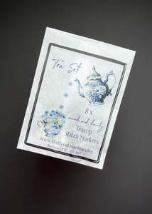 All Gifts: Tea Set Stitch Marker Set