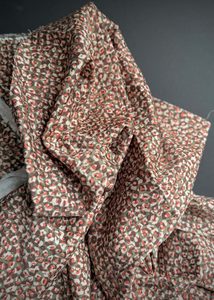 Medium Weight: Kiki Stretch Cotton Sateen. Khaki