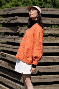 Womens Sewing Patterns: Fibre Mood Vinny Bomber Jacket