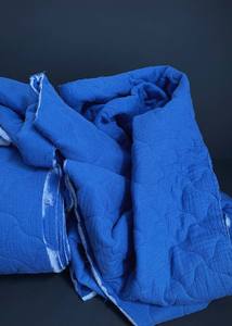 Medium Weight: Parks Quilted Cotton - Electric Blue