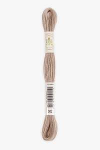 DMC Eco Vita Organic Wool Thread. 002 Fresh Walnut