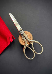 Haberdashery: Ornate 5" Scissors