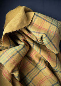 Fabric: Double Sided Pure Wool Coating, Winter Isle