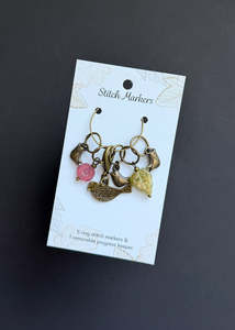 All Gifts: Finch Stitch Marker Set