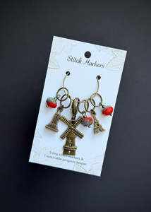 All Gifts: Windmill Stitch Marker Set