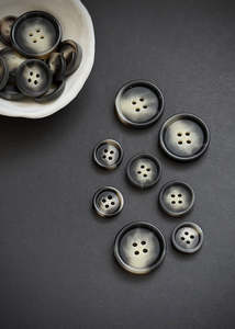 Matt Tortoise Shell Buttons