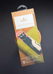 Latest: Cross Stitch Bookmark Kit - Tour of the Black Cat, Steinlen