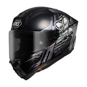 Street Commuting Motorcycle Gear: Shoei X-SPR Pro Helmet - Cross Logo TC-5